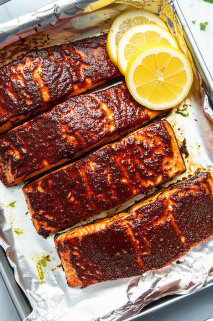 Barbeque Roasted Salmon