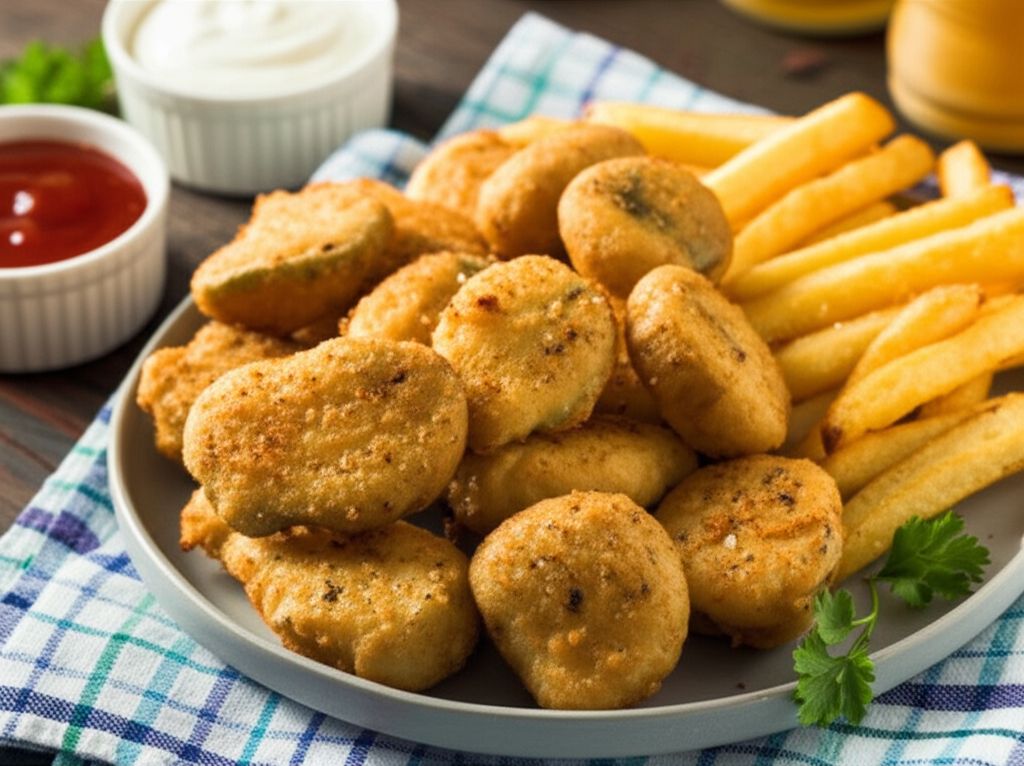 Beer Battered Fried Vegetables