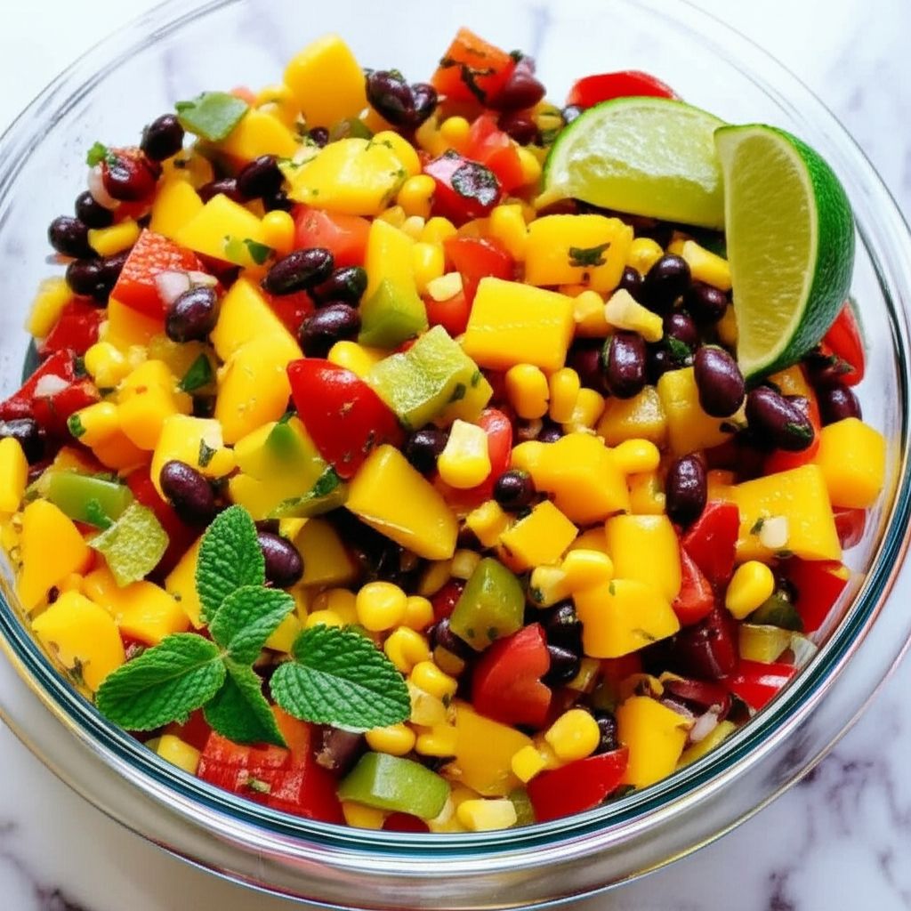 Black Bean Mango Salsa