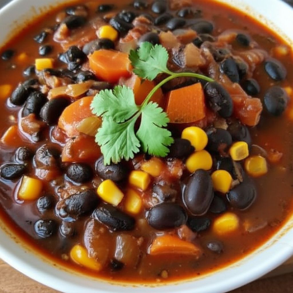 Black Bean Vegetable Soup