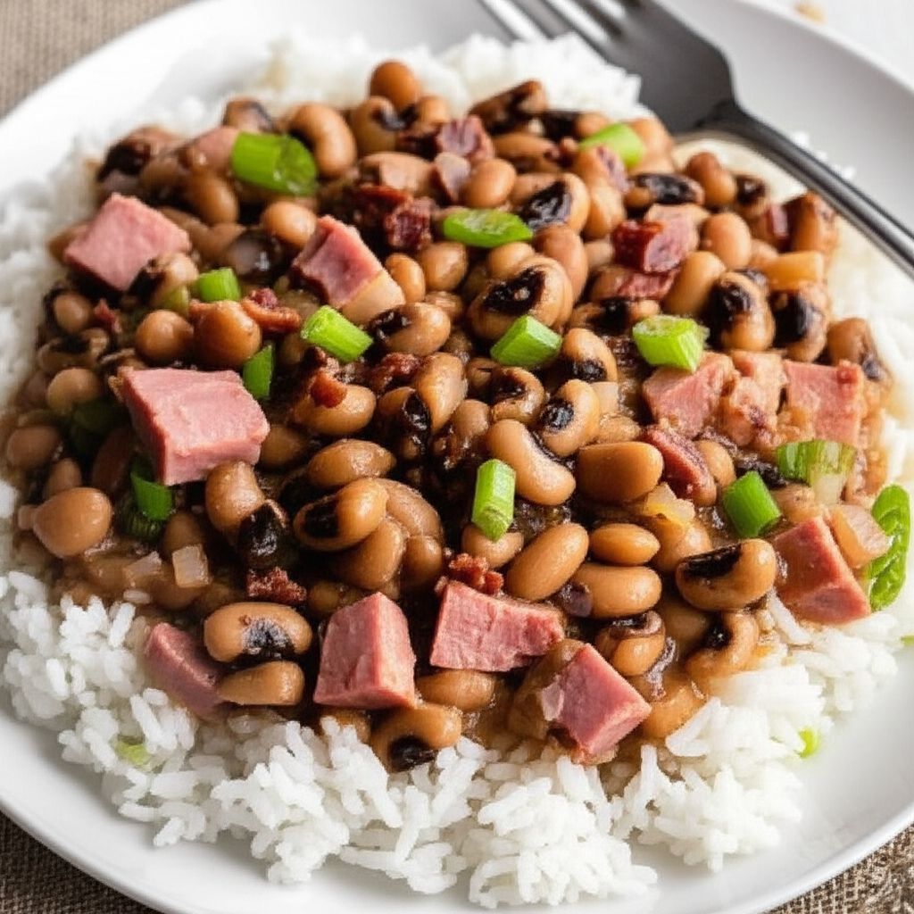 Black-Eyed Peas with Ham