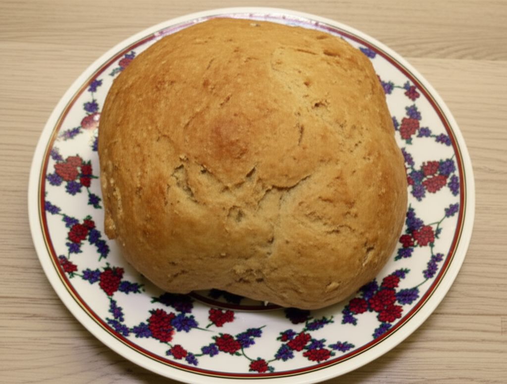 Bread Machine Honey-Oat-Wheat Bread