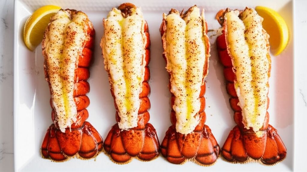Broiled Lobster Tails
