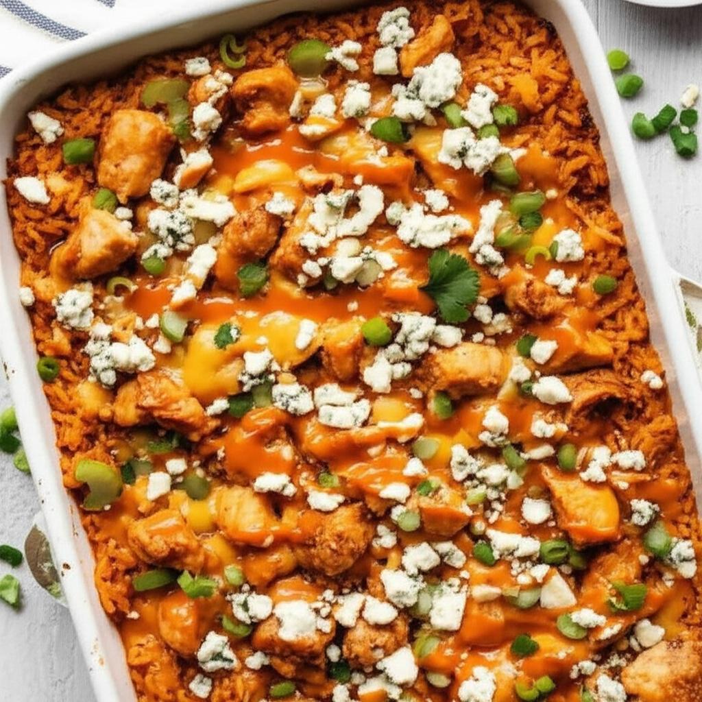 Buffalo Chicken Dynamite Rice