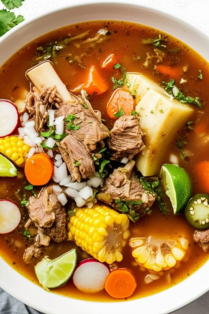 Caldo de Res (Mexican Beef Soup)