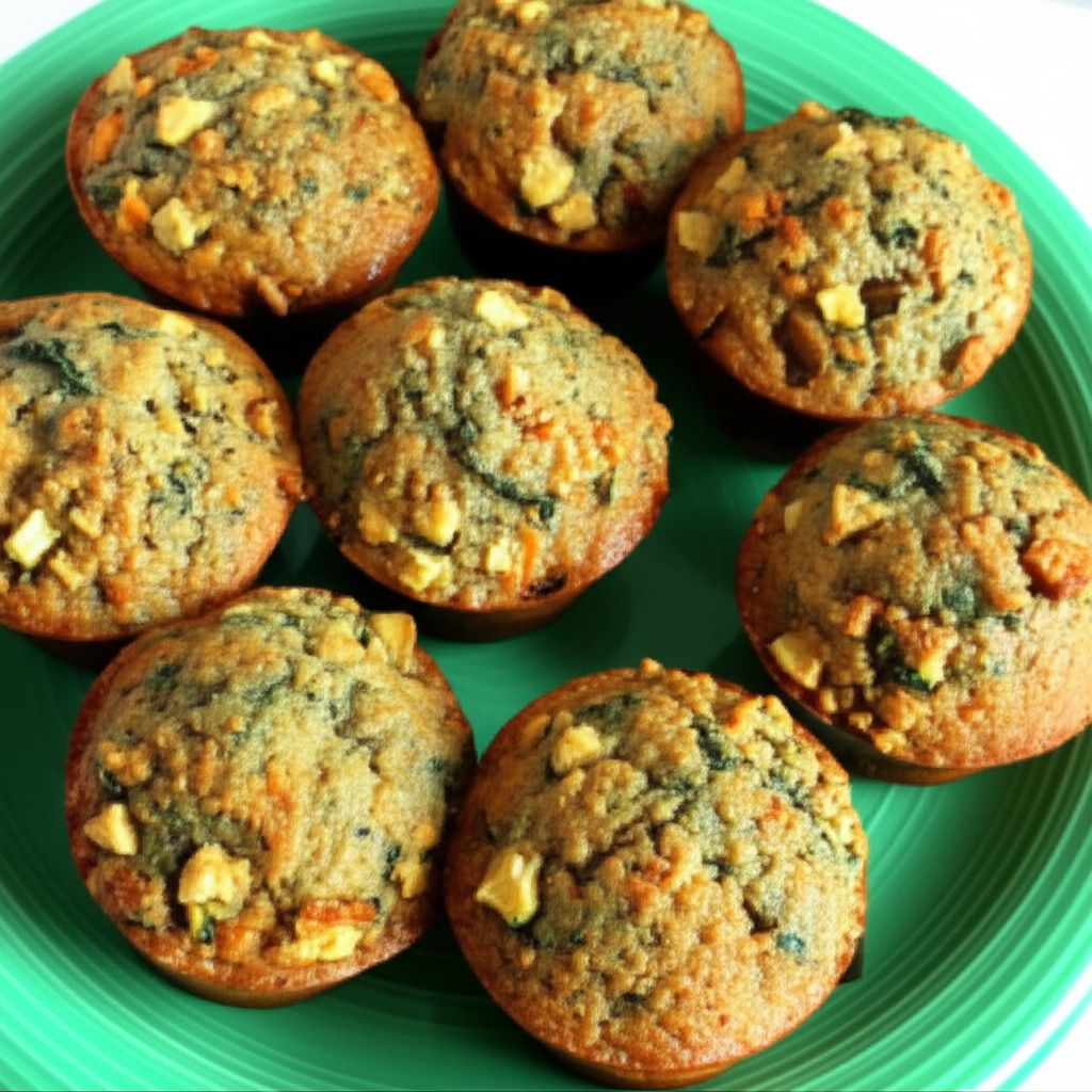 Carrot, Apple, and Zucchini Muffins
