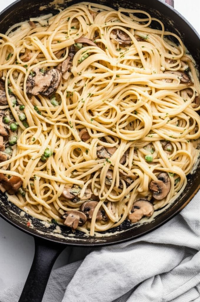 Cheesy Lemon-Chicken Pasta