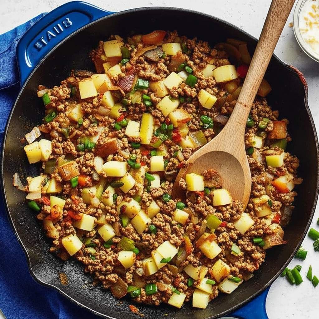 Chef John's Hamburger Hash