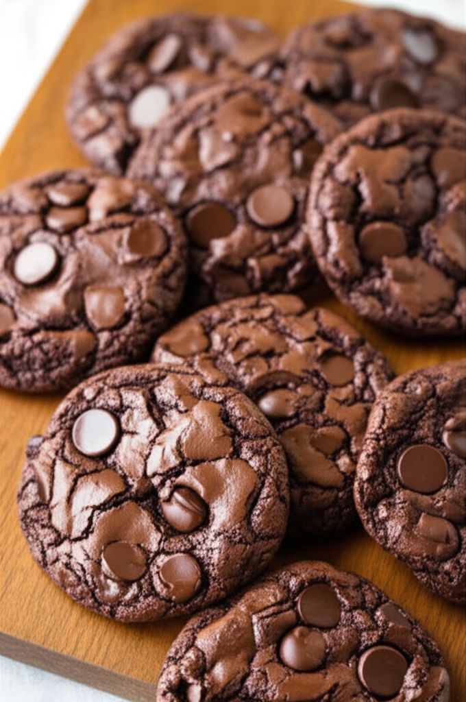 Chewy Brownie Cookies