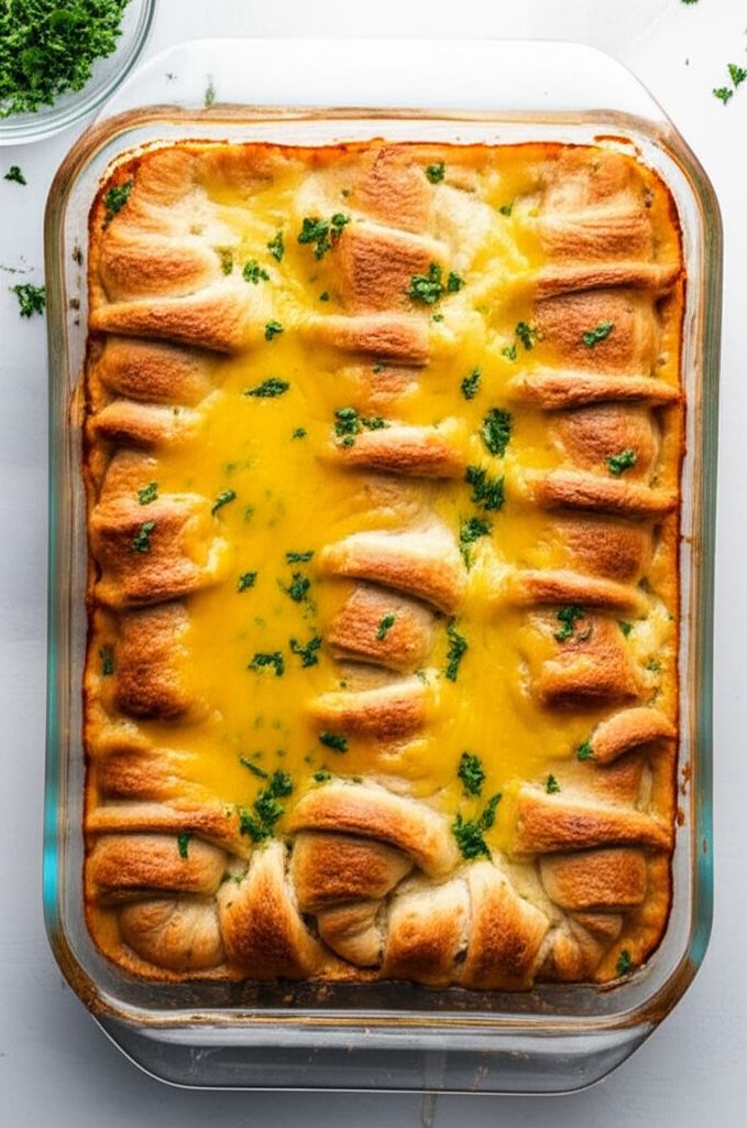 Chicken Crescent Casserole