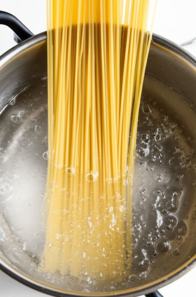 Chicken Mushroom Linguine
