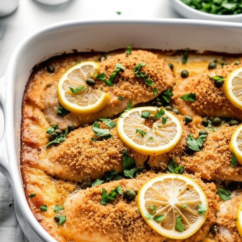 Chicken Piccata Casserole