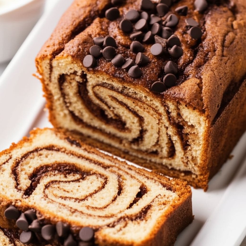 Cinnamon Swirl Chocolate Chip Bread