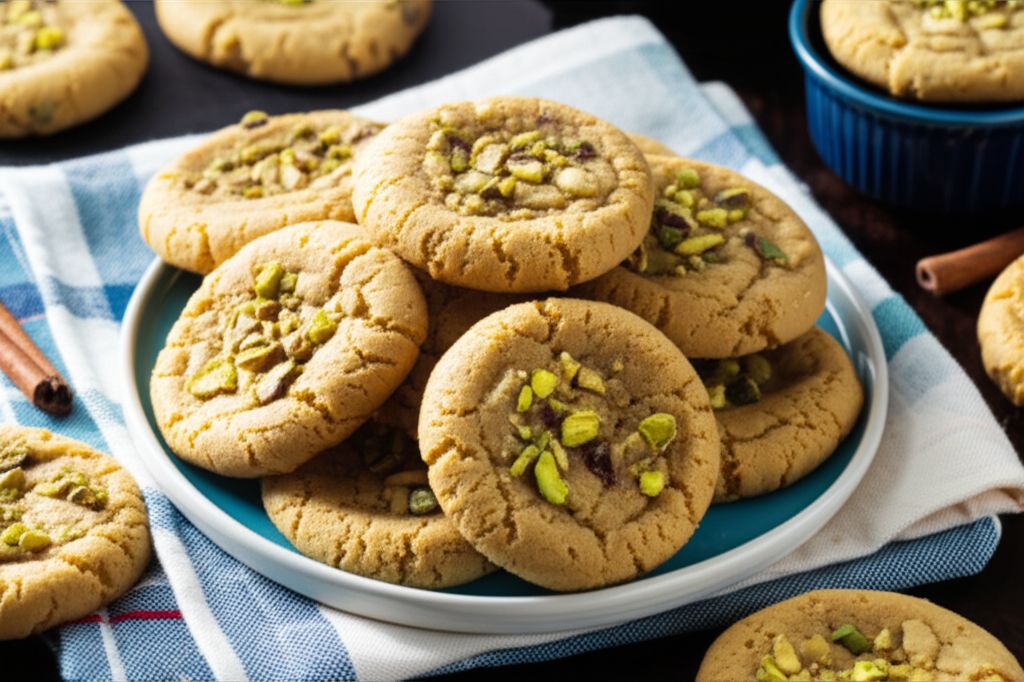 Coconut Pistachio Cookies