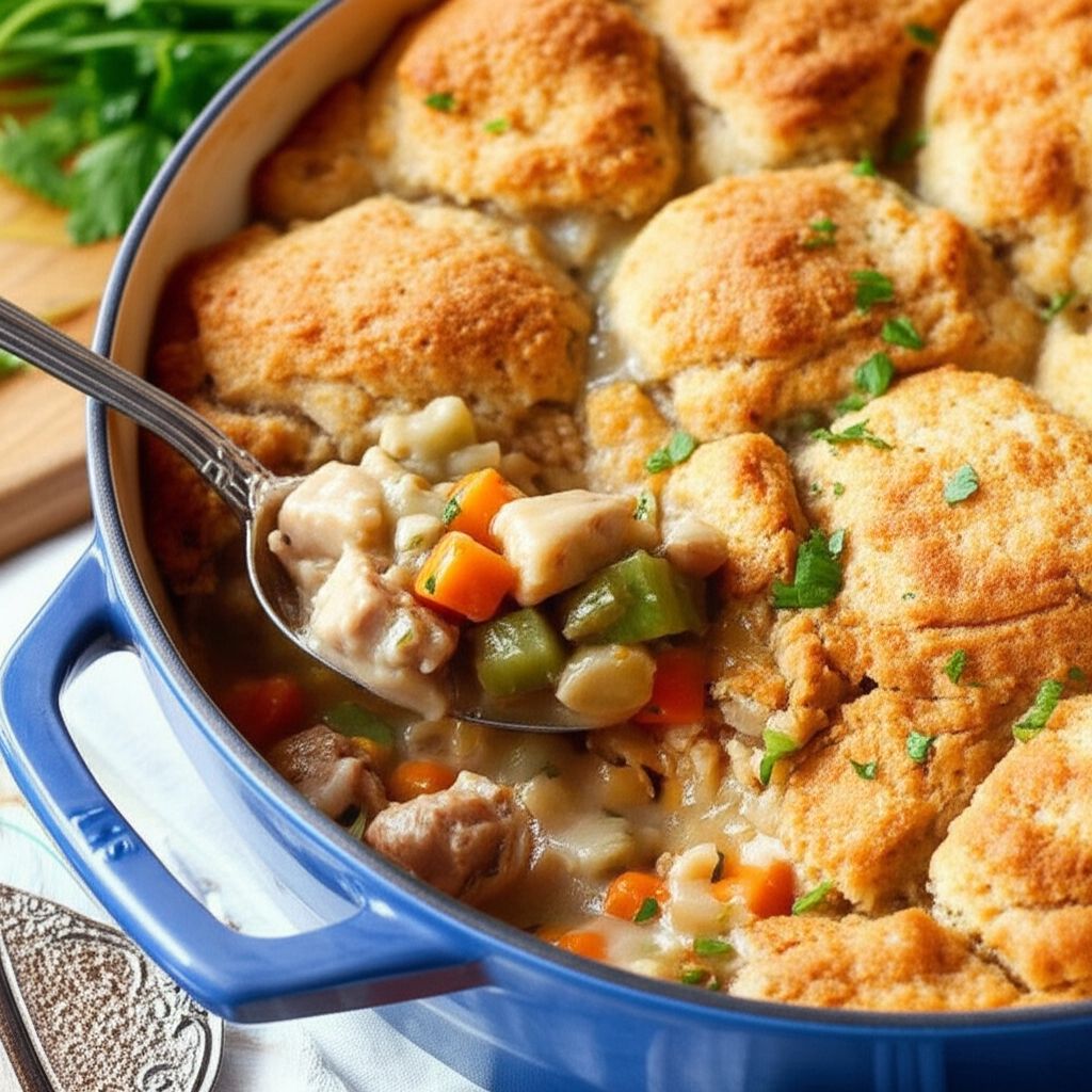 Comforting Turkey Cobbler