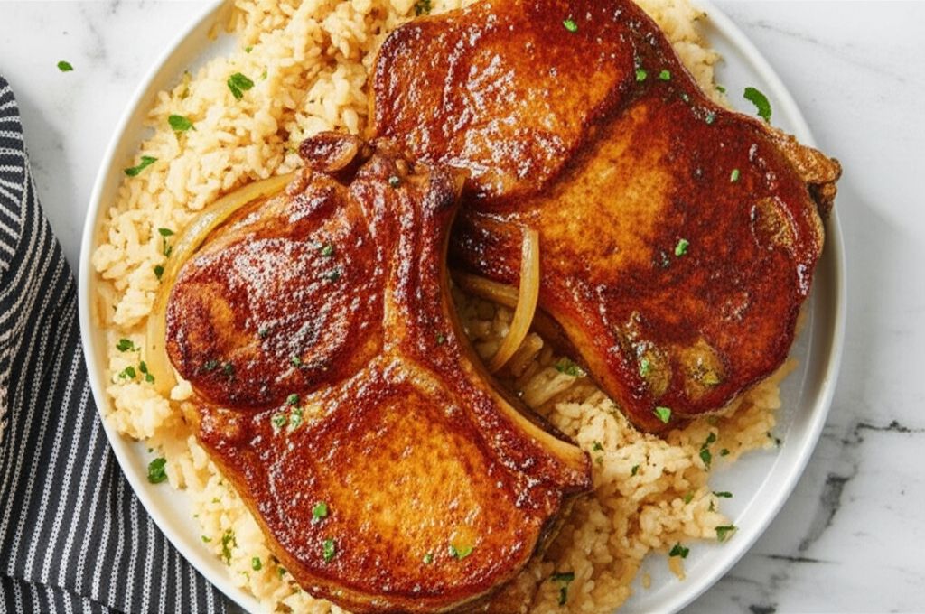 Consommé Pork Chops