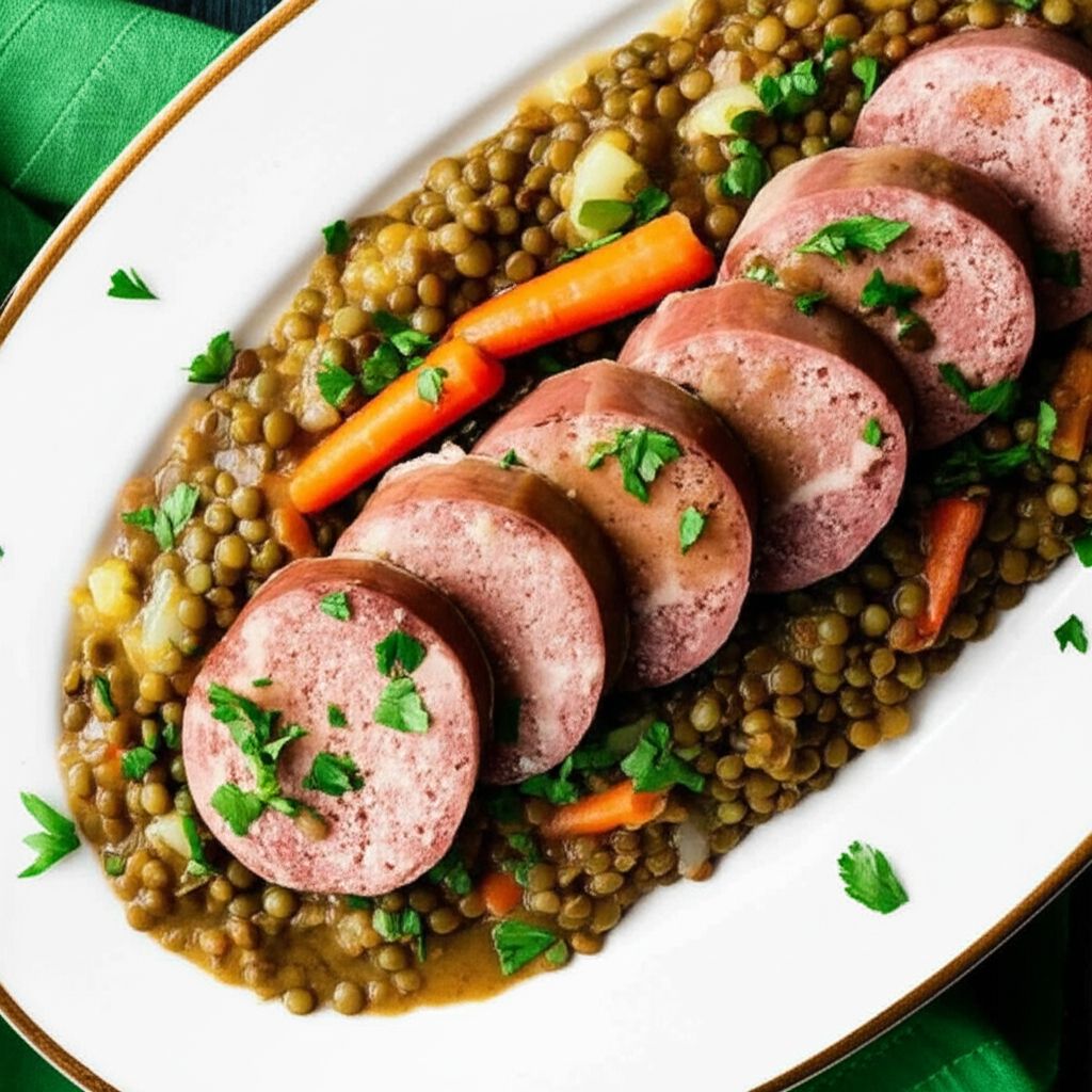 Cotechino con Lenticchie