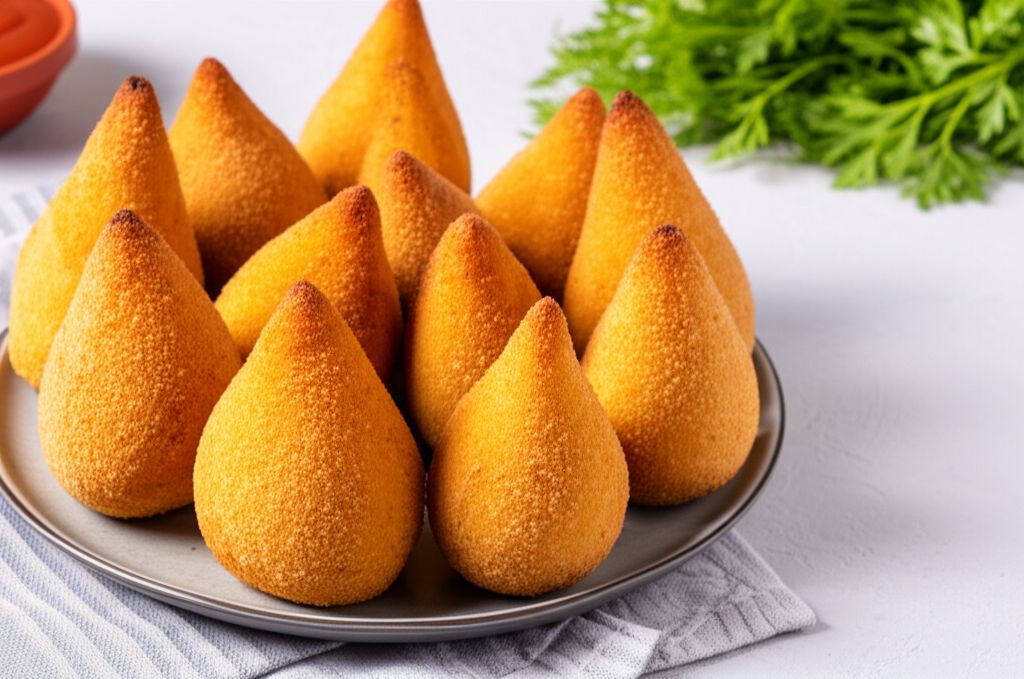 Coxinhas (Brazilian Chicken Croquettes)