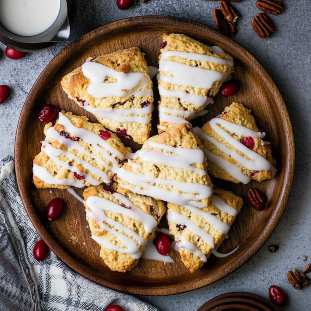 Cranberry Pecan Scones