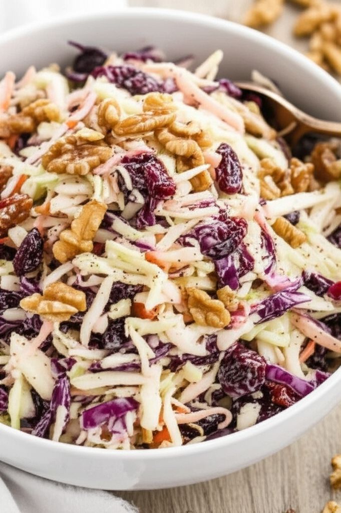 Cranberry Walnut Slaw
