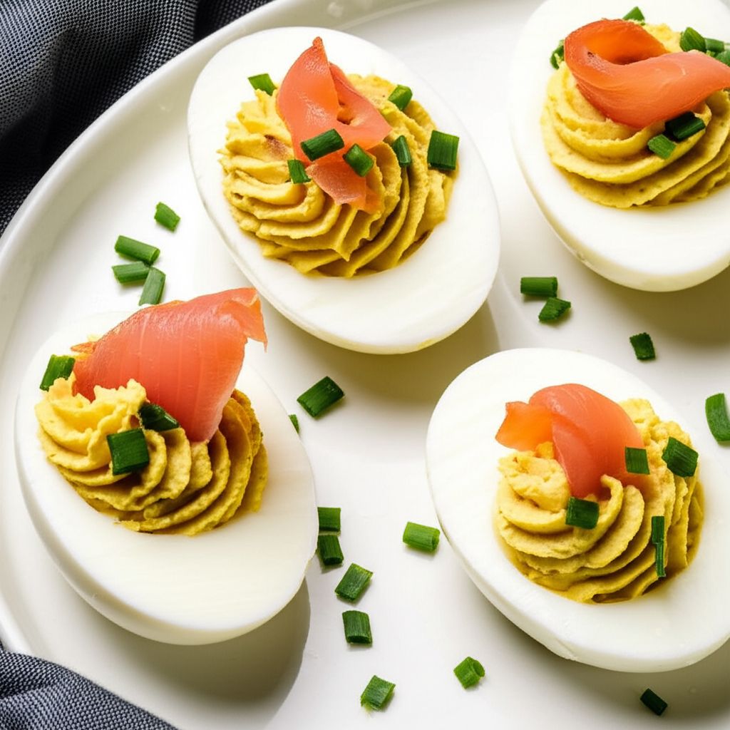 Cream Cheese Deviled Eggs