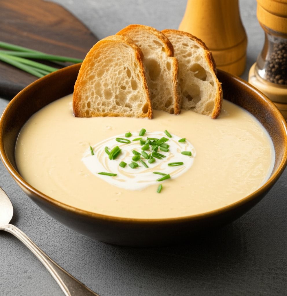 Cream Of Garlic Soup