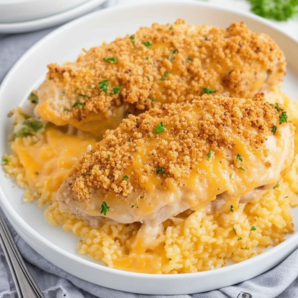 Creamy Almond Chicken Bake