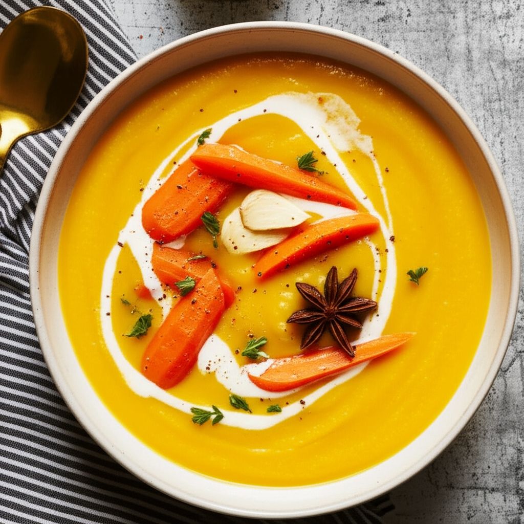 Creamy Roasted Parsnip Soup