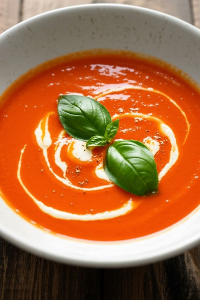 Creamy Tomato-Basil Soup