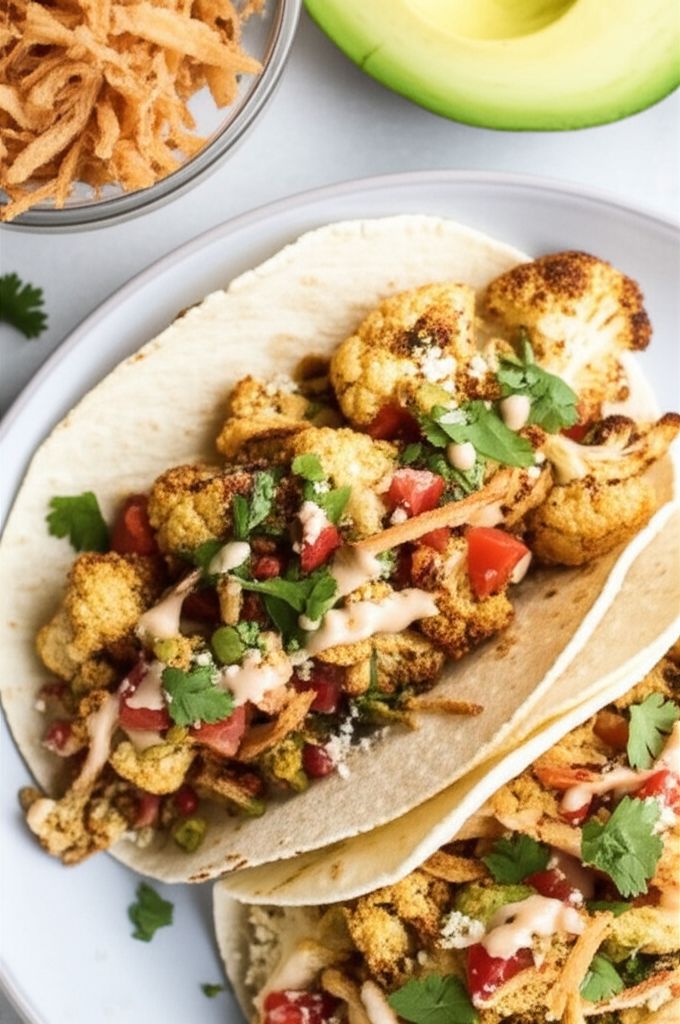 Crispy Cauliflower Tacos
