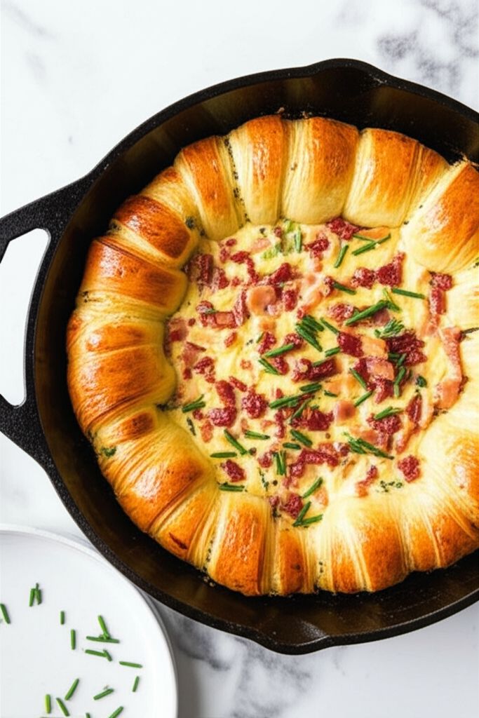 Croissant Breakfast Pie