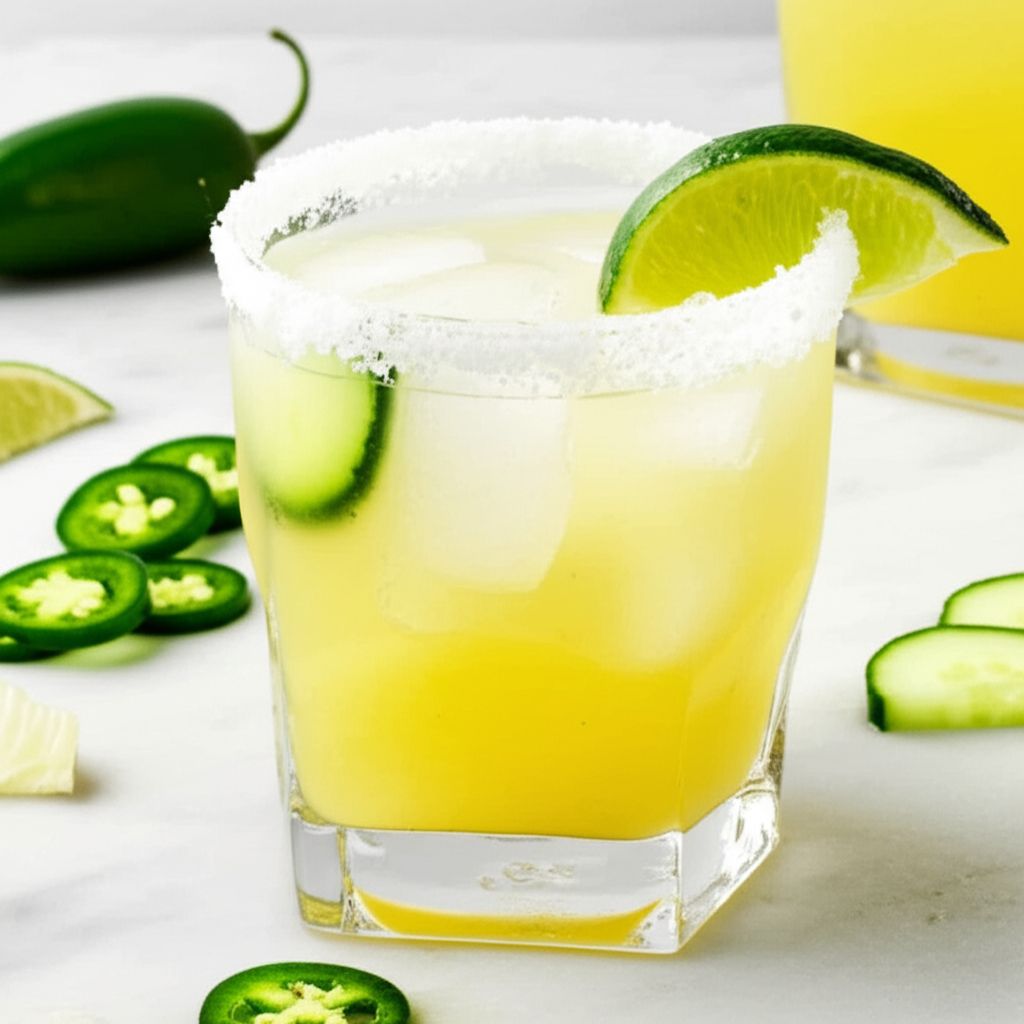 Cucumber Jalapeño Margarita