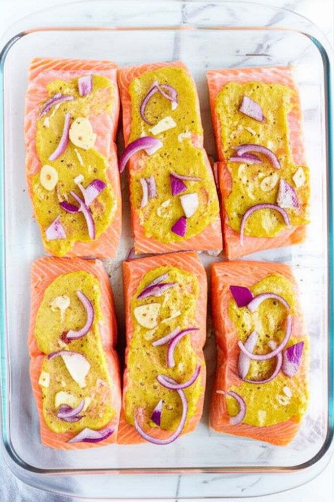 Dijon Garlic Salmon