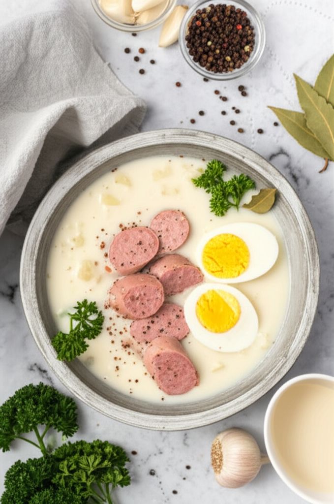 Easter White Borscht