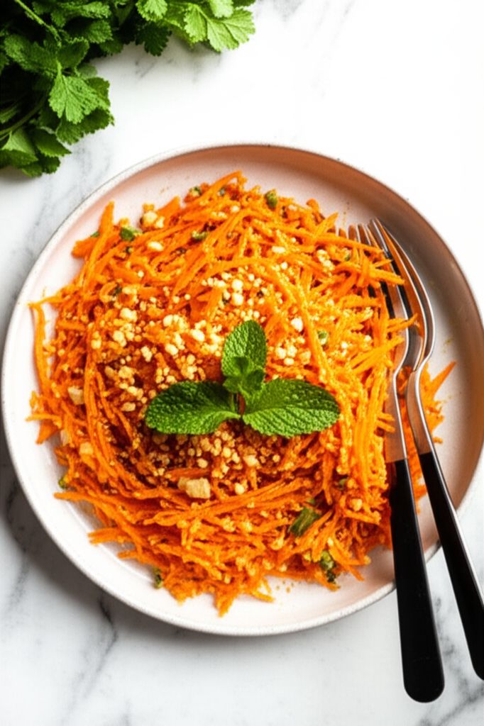 Easy Carrot Salad (Indian-Style)