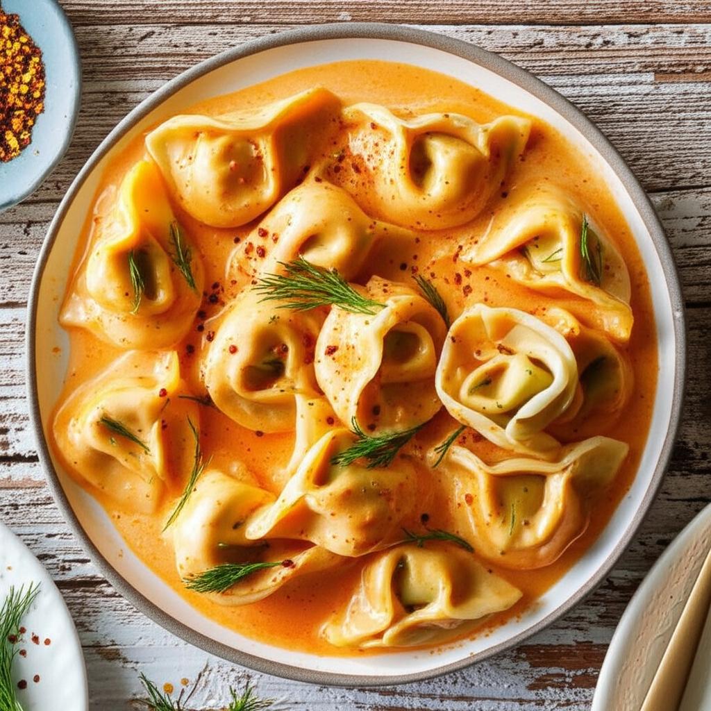 Easy Crab Tortellini