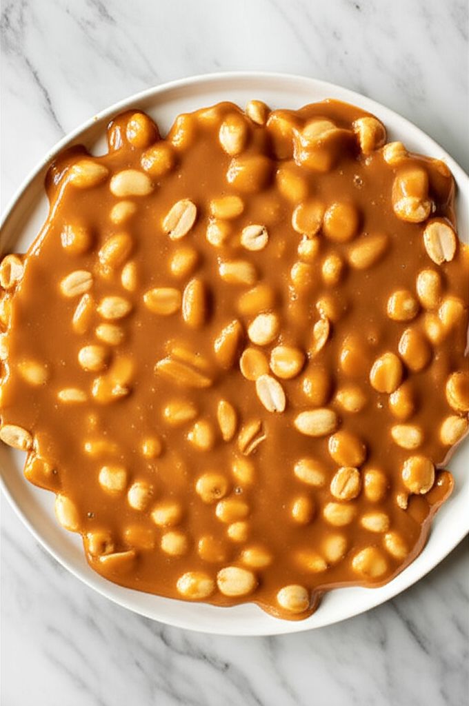 Easy Microwave Peanut Brittle
