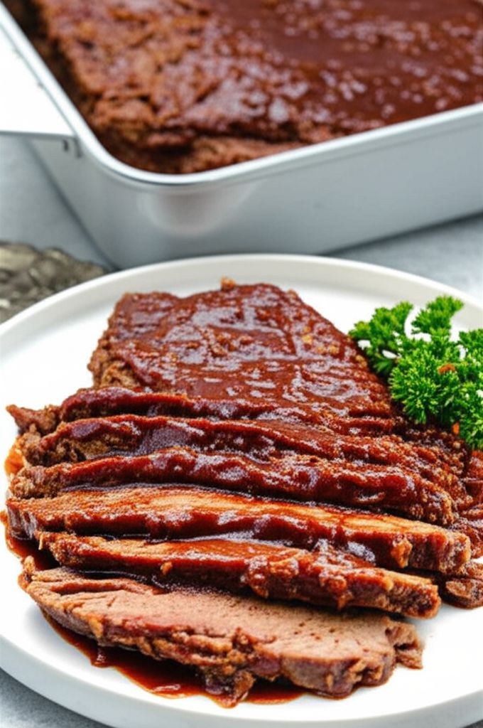 Easy Oven-Barbecued Beef Brisket