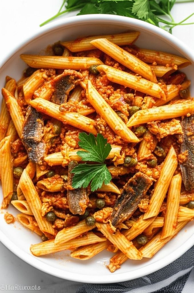 Easy Pasta with Tuna and Tomato Sauce