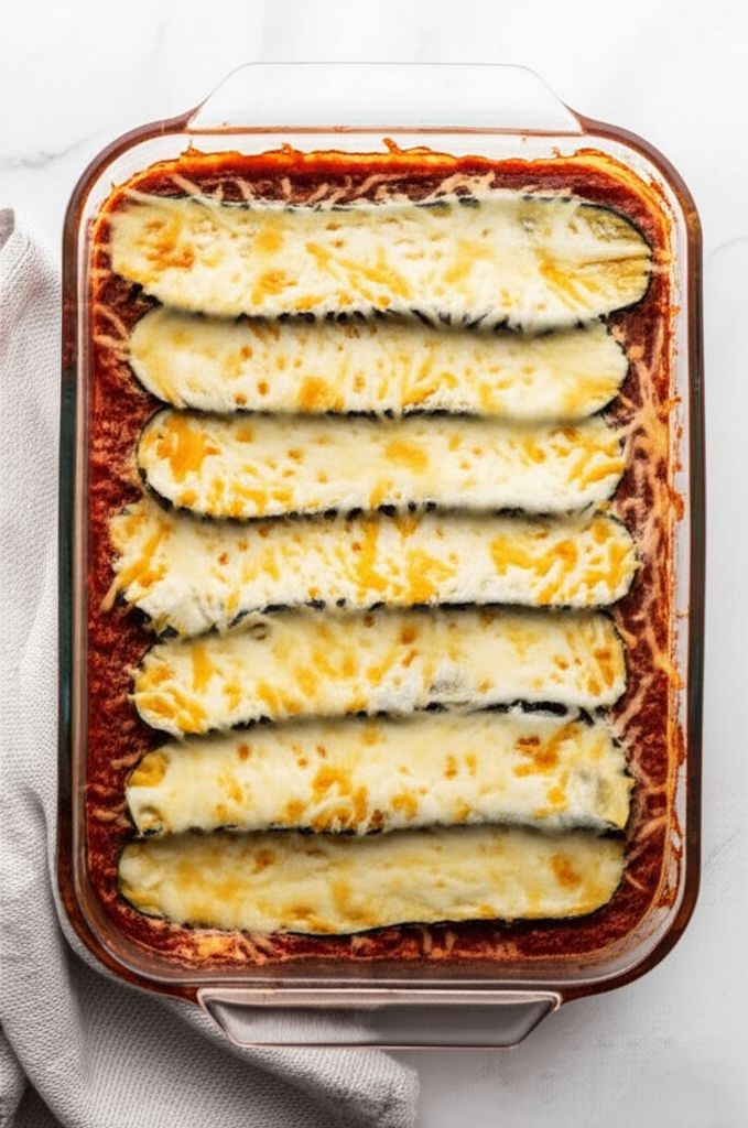 Eggplant and Ground Beef Lasagna