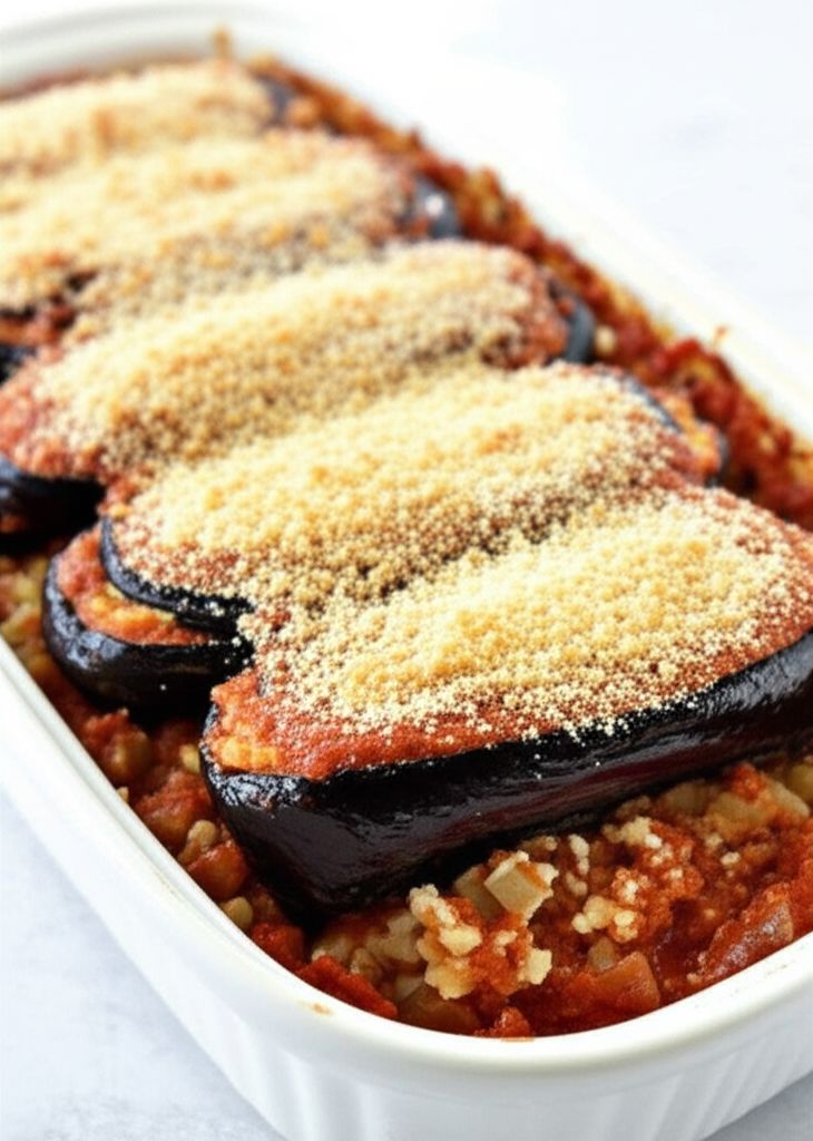 Eggplant Parmesan Casserole