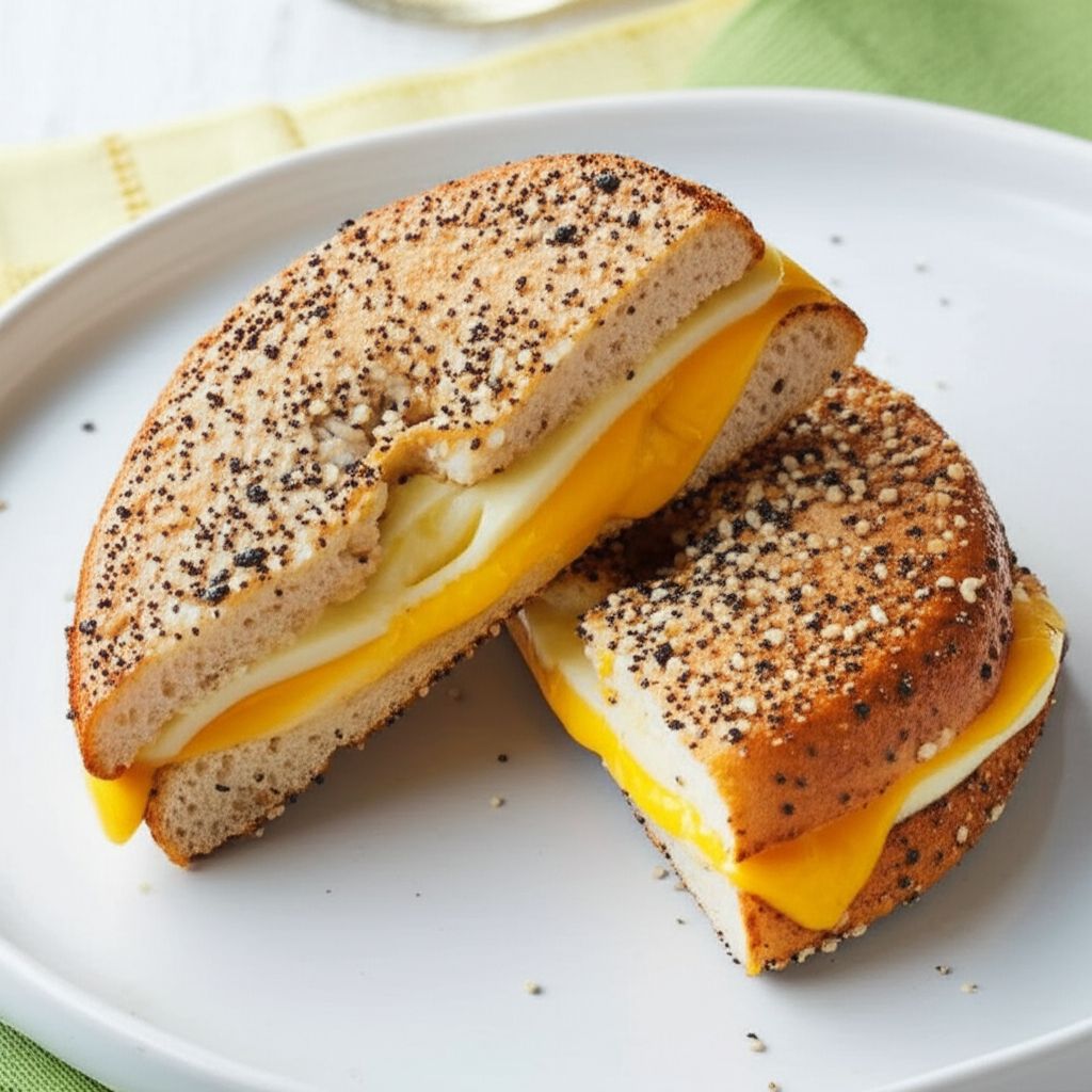 Everything Bagel Grilled Cheese