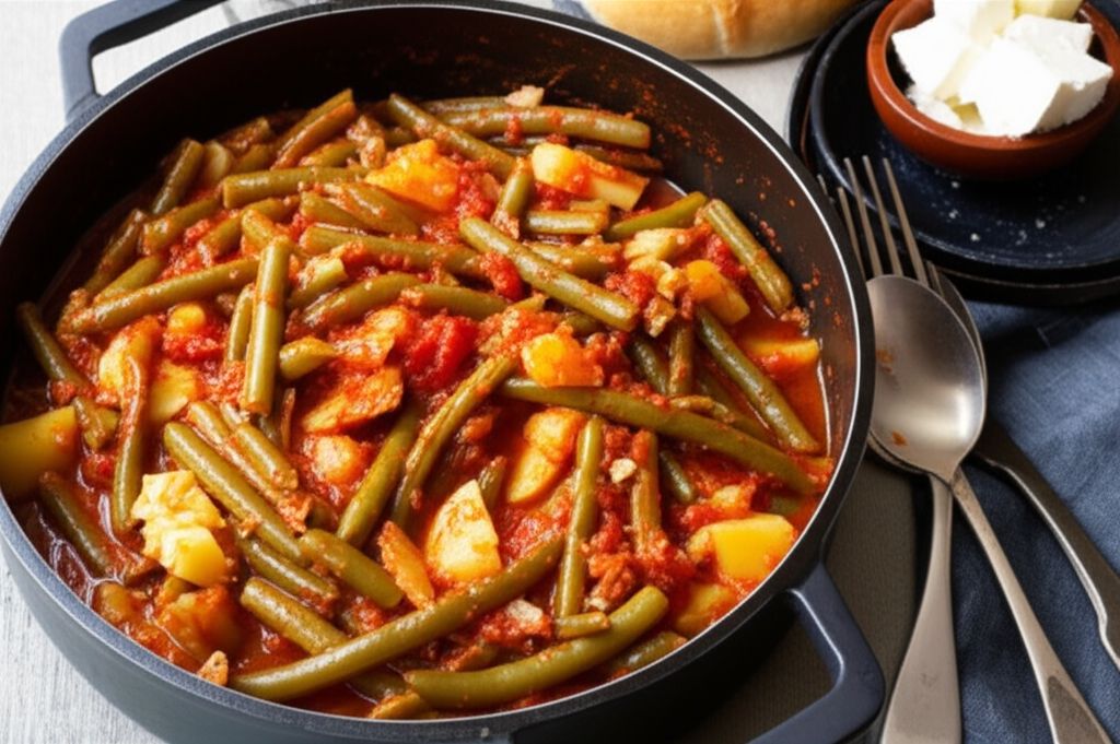 Fasolakia (Greek Green Beans)