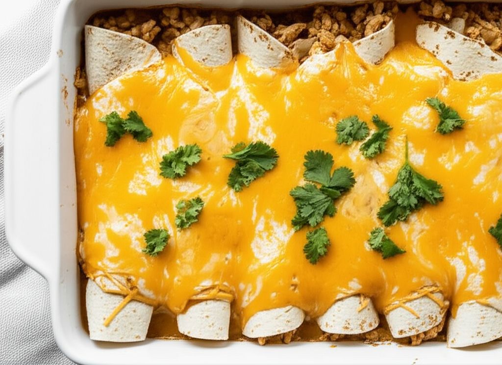 Fiesta Chicken Enchiladas