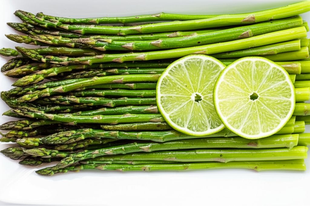 Garlic Asparagus with Lime