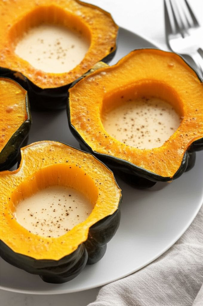Garlic Butter Acorn Squash