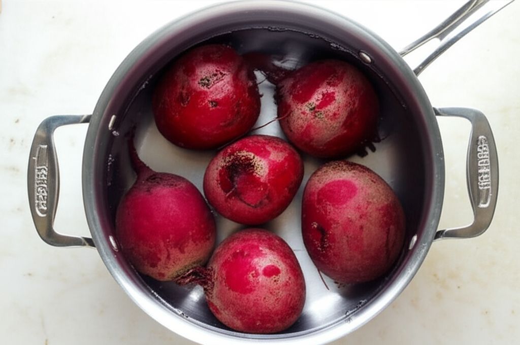 German Beet Salad with Caraway Seeds