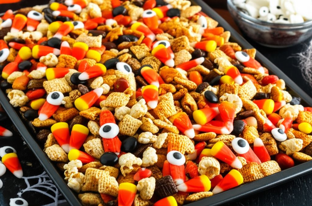 Ghoulishly Good Halloween Snack Mix