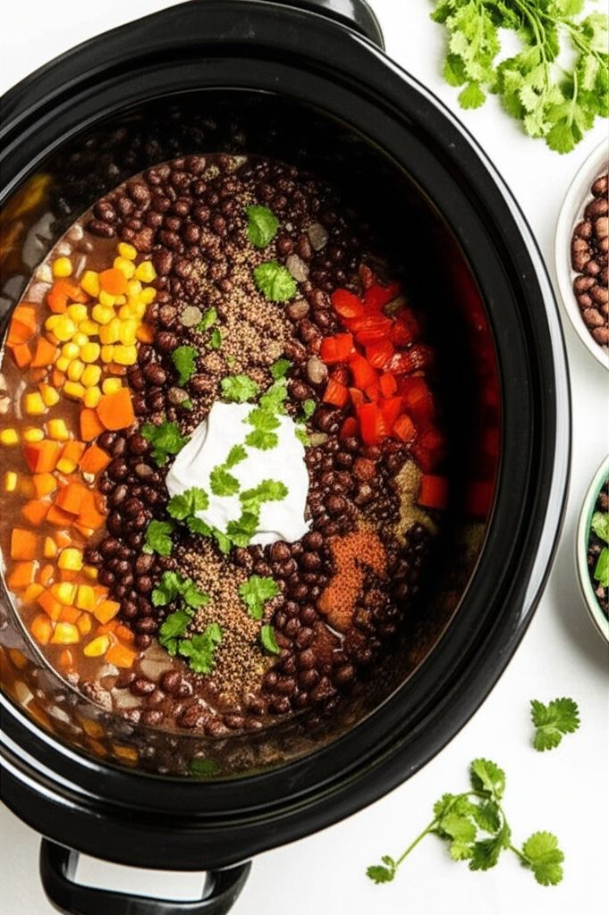 Grandma Sony's Slow Cooker Black Beans