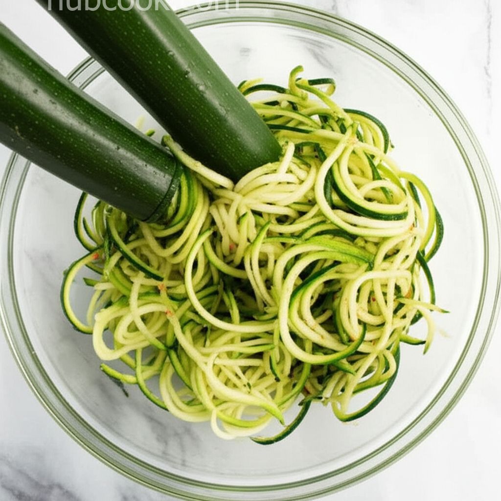 Greek Zoodle Salad